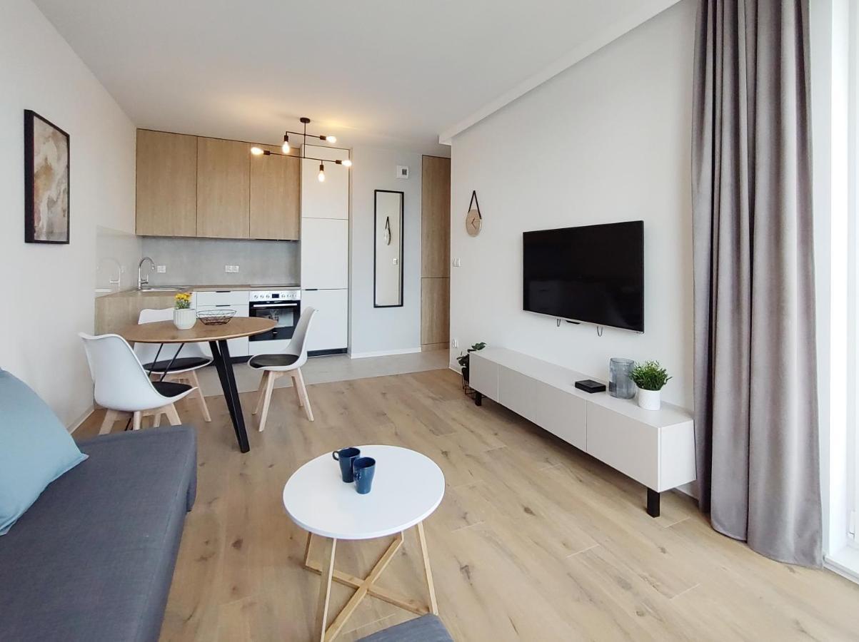 Elegant 3City Apartment With Parking In Gdansk By Noclegi Renters Exteriér fotografie