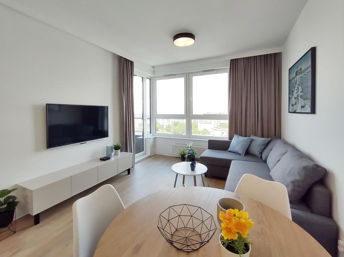 Elegant 3City Apartment With Parking In Gdansk By Noclegi Renters Exteriér fotografie