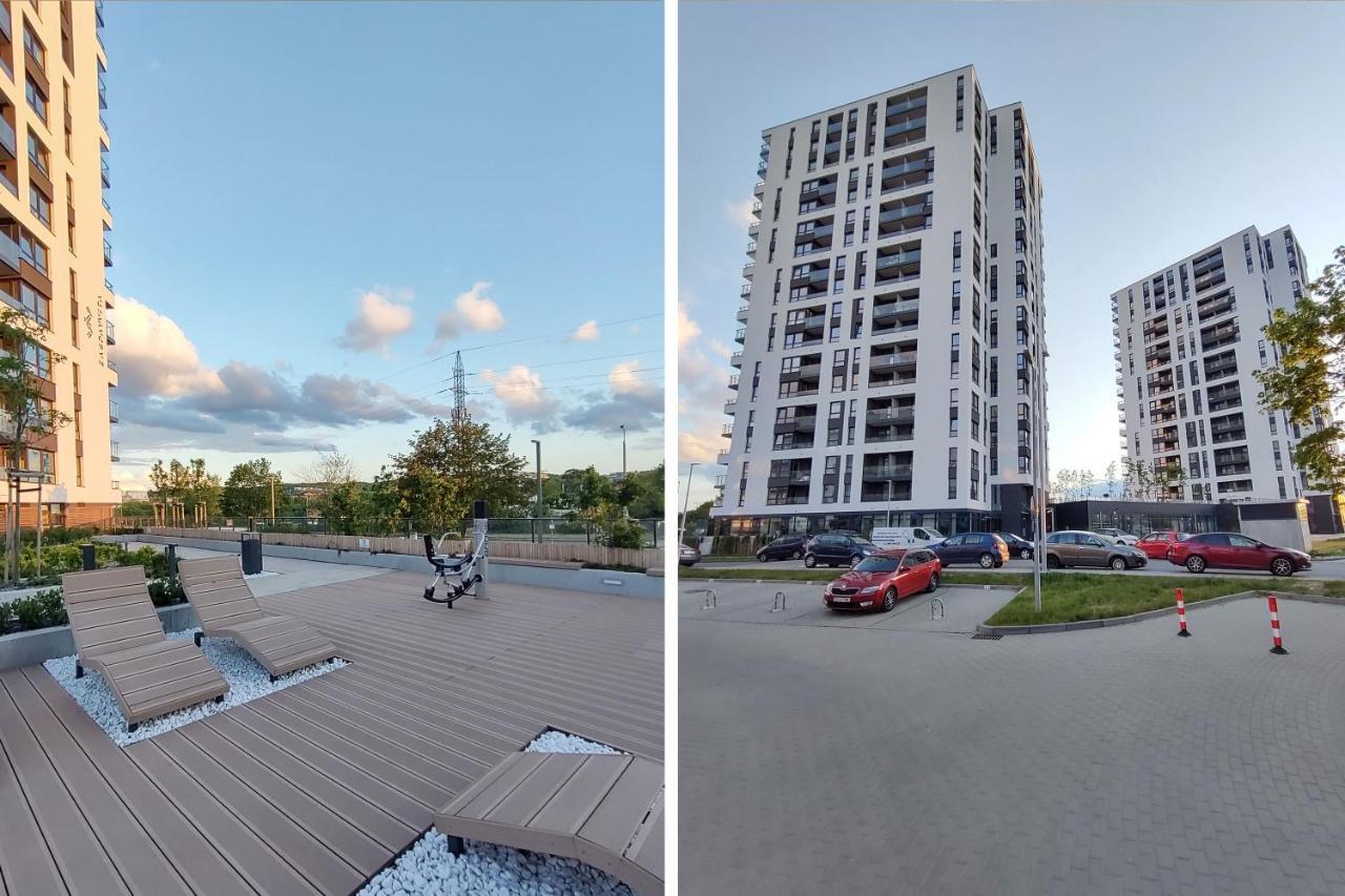 Elegant 3City Apartment With Parking In Gdansk By Noclegi Renters Exteriér fotografie